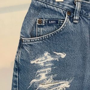 •V I N T A G E • LEE high waisted shorts